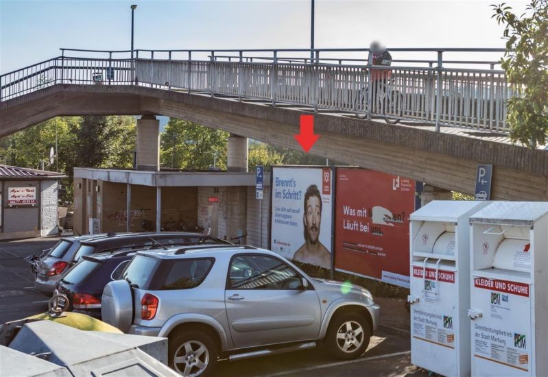 Bf Süd, re. vom Bf (Sicht zur Str) linke GF
