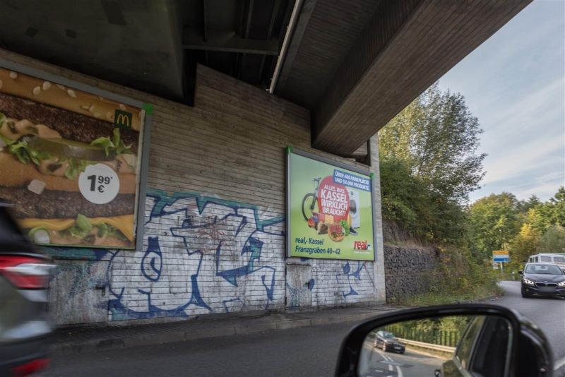 Credestr./DB-Brücke/Sicht BAB 49/2. Sto.