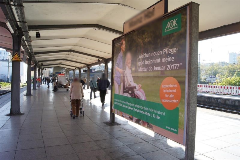 Hbf, Bstg., Gl. 1/11, Sicht Gl. 11