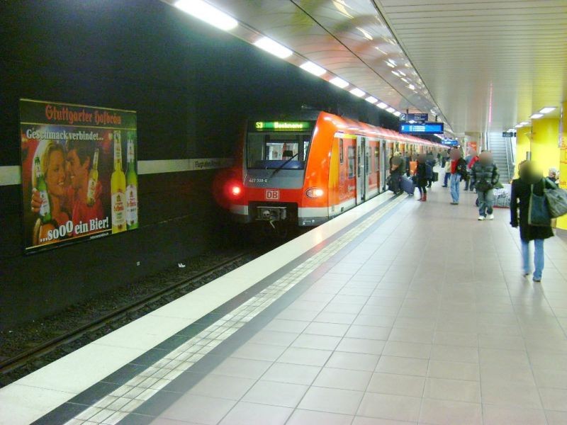 S-Bf Flughafen, tief, HGL 2, 1. Sto.