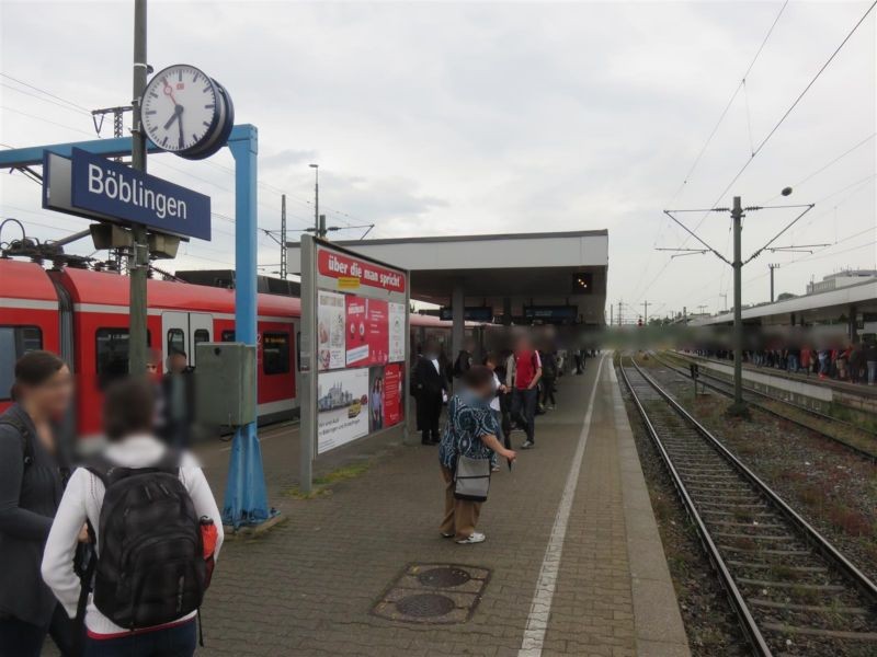 S-Bf Böblingen, Bstg., Gl. 4, 1.Sto.