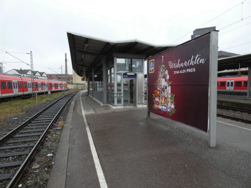 S-Bf Schorndorf, Bstg., Gleis 5, 2. Sto.
