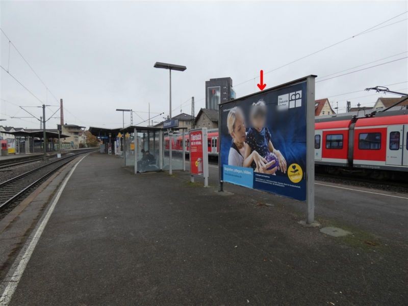 S-Bf Schorndorf, Bstg., Gleis 3, 2. Sto.