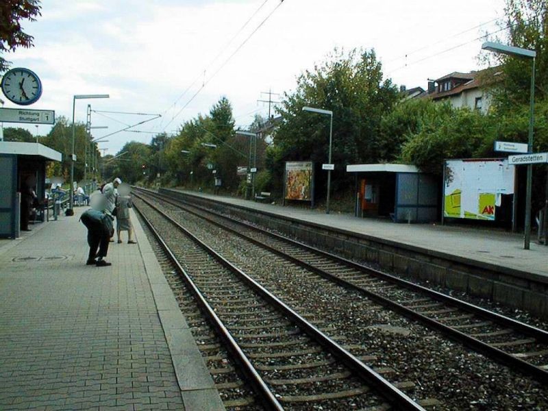 S-Bf Geradstetten, Bstg., Gleis 2, 2. Sto.