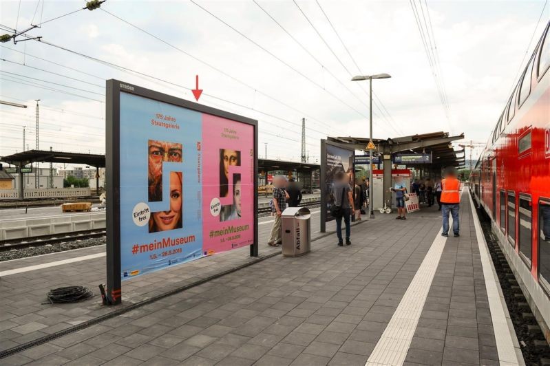 Hbf, Bstg., Gl. 2, 1. Sto.