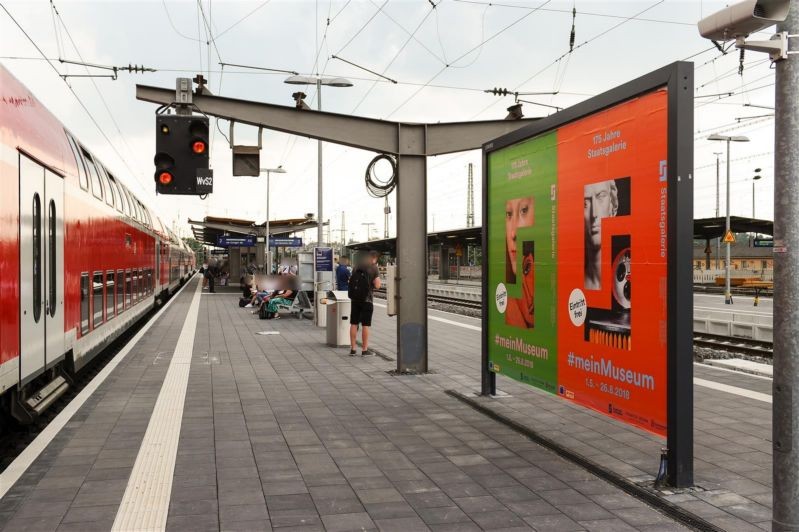 Hbf, Bstg., Gl. 2, 3. Sto.