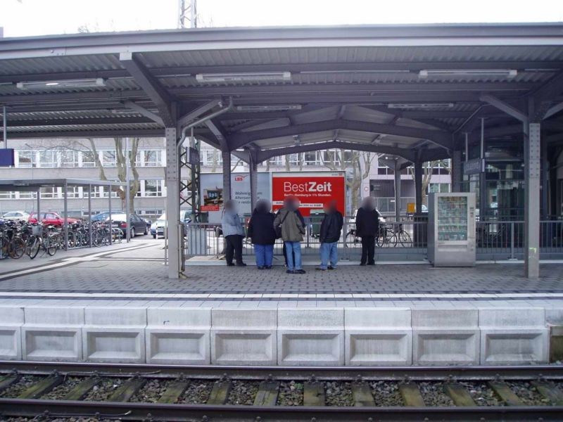 Bf Durlach,Bahnsteig, Gleis 1