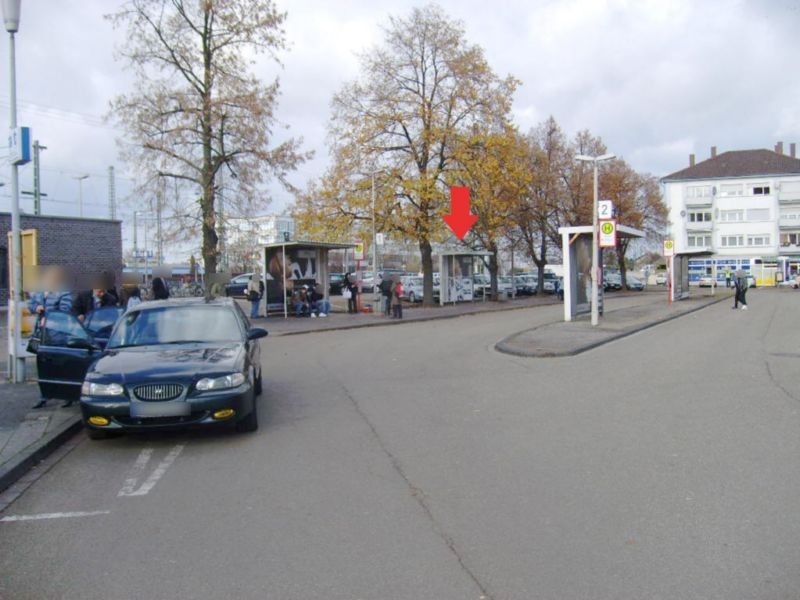 Bf, Vorplatz, Busbstg. 1, Wartehalle 2, VS