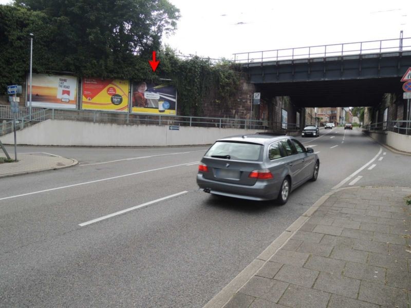Anshelmstr./Erbprinzenstr.,vor  DB-Brücke