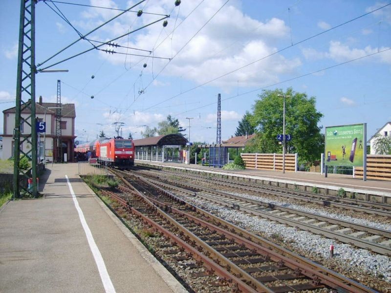 Bf Denzlingen, Bstg., Gleis 2