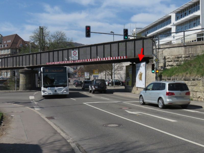 Untere Vorstadt, DB-Brücke geg. Poststr.