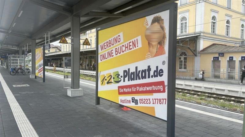 Bf Stadt, Bstg., Gleis 3, 1. Sto.