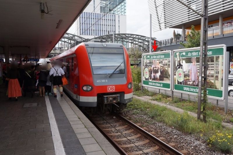 S-Bf Hackerbrücke, HGL 2, 10. Sto.