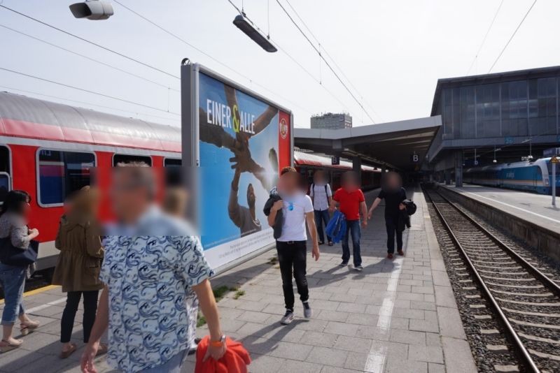 Hbf, Starnberger Bf,Bstg., Gleis 27