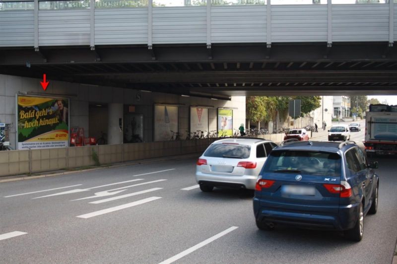 Verdistr./DB-Brücke saw. li.