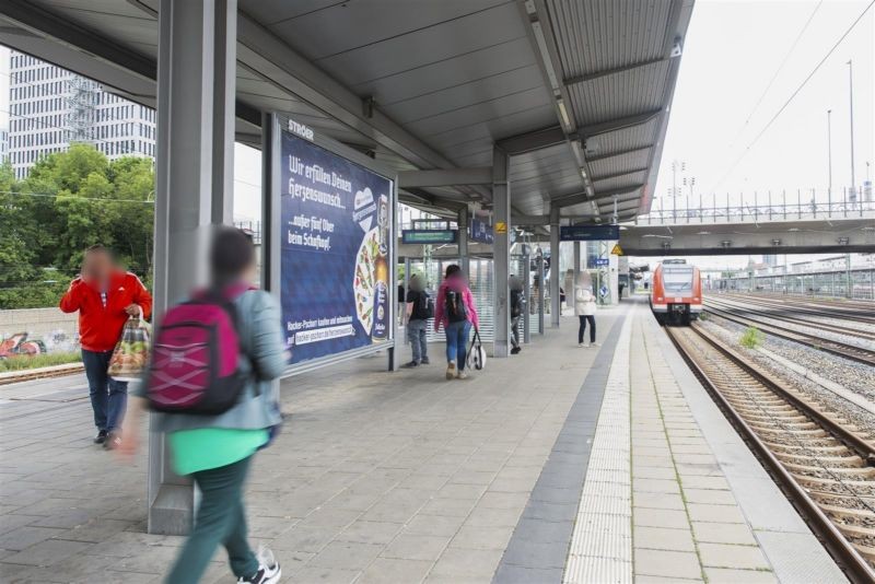 S-Bf Hirschgarten Bstg. Gleis 2, 1.Sto.