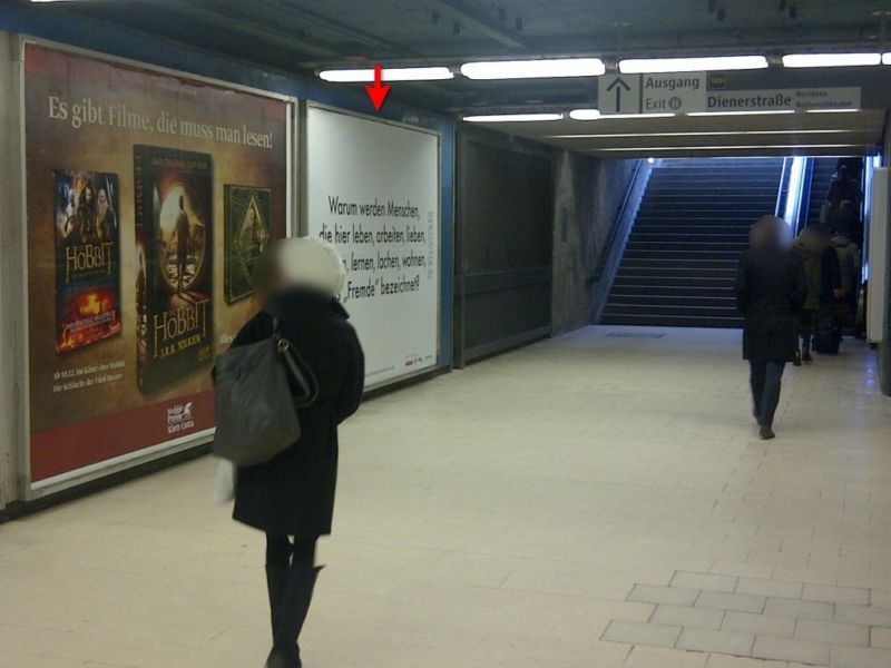 Marienplatz/Marienhof Ausg. Dienerstr. 4. Sto.