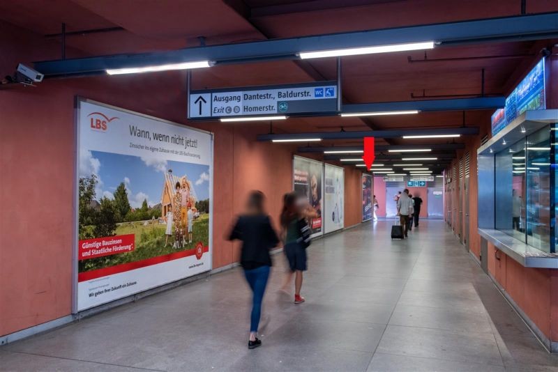 Westfriedhof/Durchg. Baldurstr. Ost li.