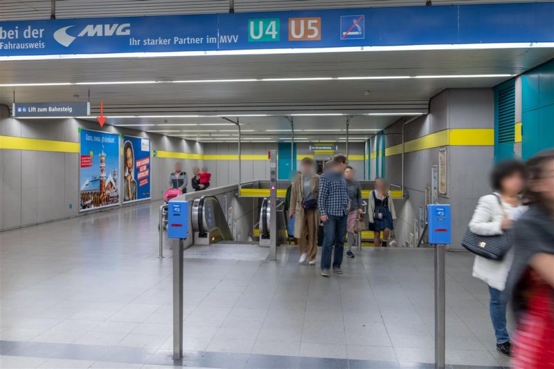 Schwanthalerhöhe/Abg. U4/U5