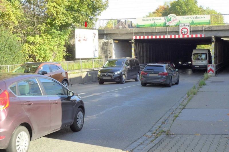 Kufsteiner Str., B15, vor DB-Brücke