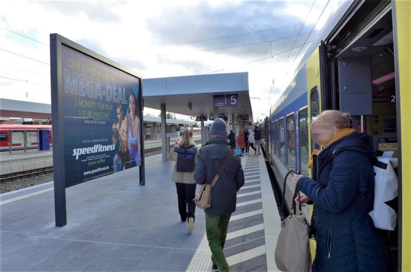 S-Bf Grafing, Bstg., Gleis 5, 1. Sto.