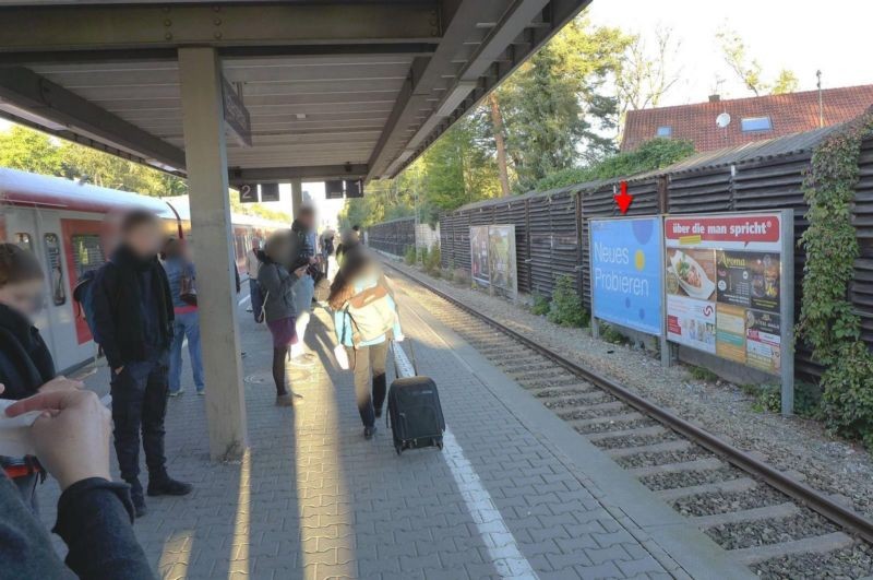 S-Bf Vaterstetten, HGL, Ri. München, 2. Sto.