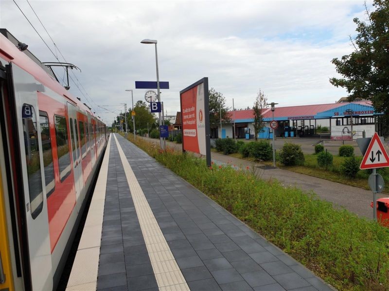 S-Bf Buchenau,Bstg., Gleis 1