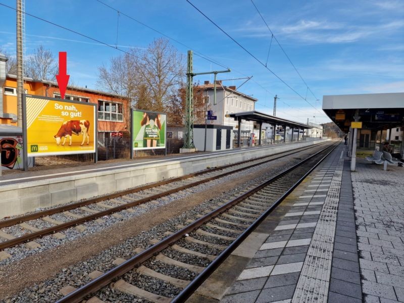 S- Bf Fürstenfeldbruck, Bstg. Gleis 1, 1. Sto.