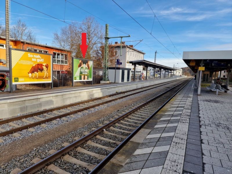 S- Bf Fürstenfeldbruck, Bstg. Gleis 1, 1. Sto.