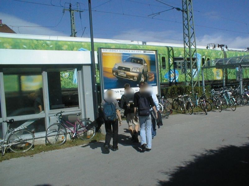 S-Bf Unterpfaffenhofen, HGL 3,Sicht Zugang