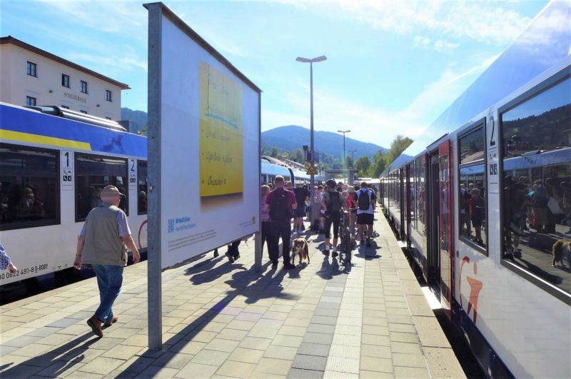 Bf, Bstg., Sicht Gl. 3 u.PP, re.