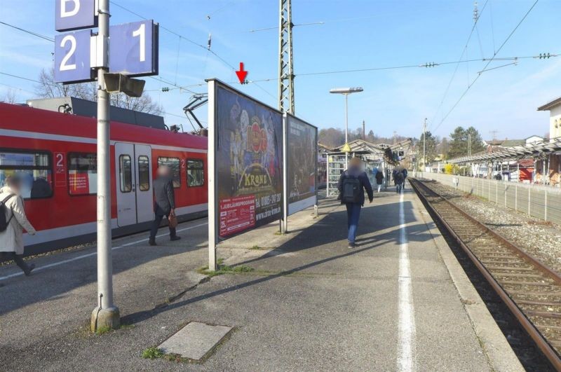 S-Bf Starnberg, Bstg., Gleis 1, 1. Sto.