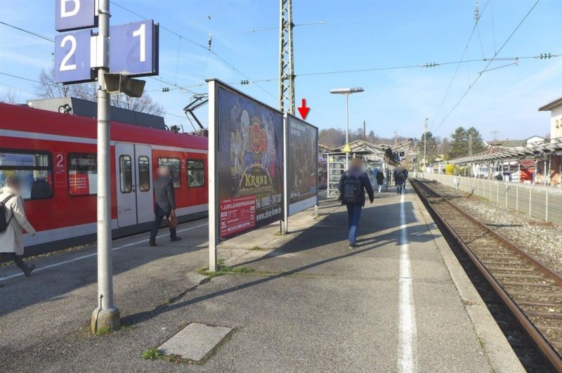 S-Bf Starnberg, Bstg., Gleis 1, 2. Sto.