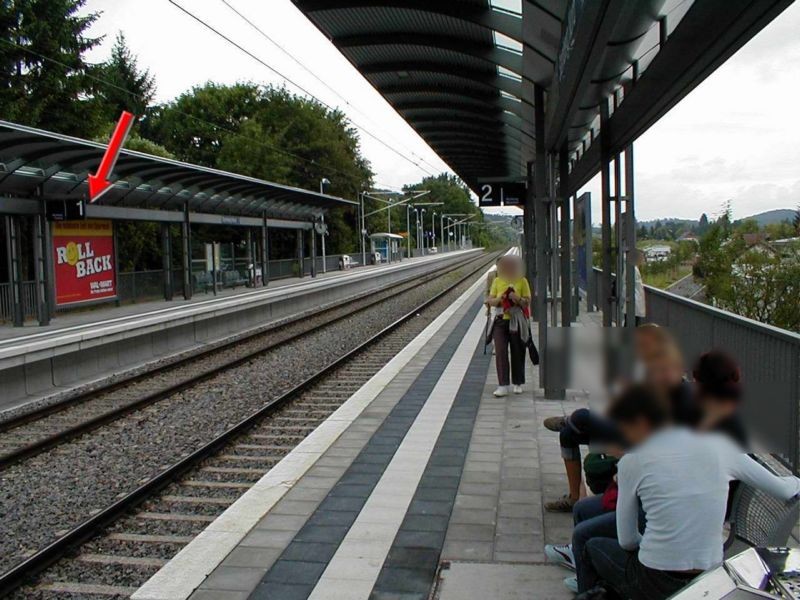 S-Bf Starnberg Nord, Bstg., Gl. 1, 1. Sto.