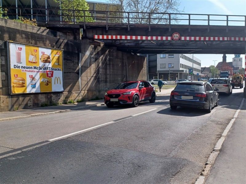 Regensburger Str. vor Ufg.,saw., links