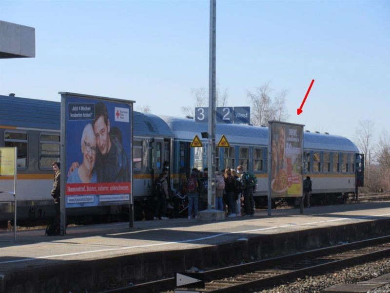 Bf, Bstg., Gl. 2/3, West, Sicht Gl. 1/2