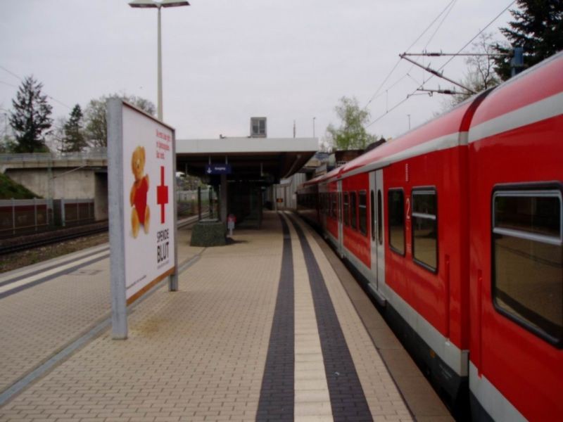 S-Bf Limbach,Bahnsteig, Gleis 1