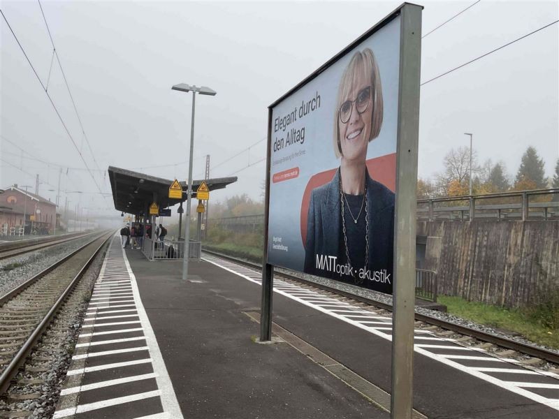 Bf Karlstadt, Bstg., Gleis 2/3 rechte Seite VS