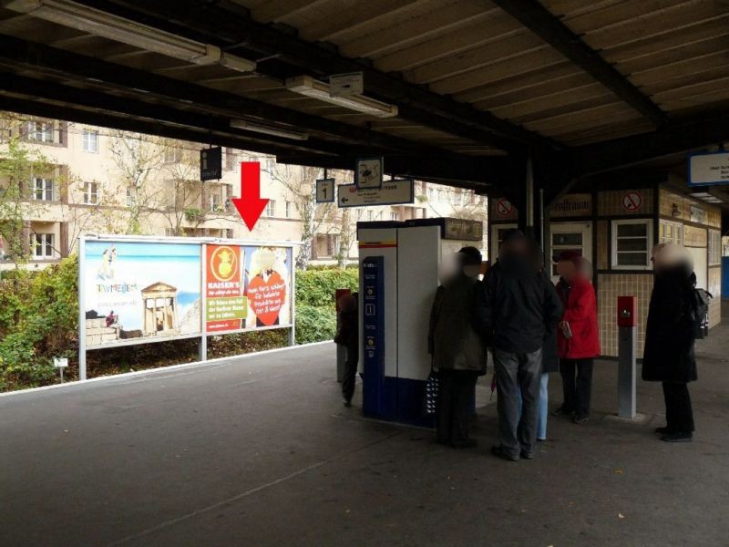 S-Bf Sundgauer Str., HGL 1, Ri.Wannsee, 2.Sto.