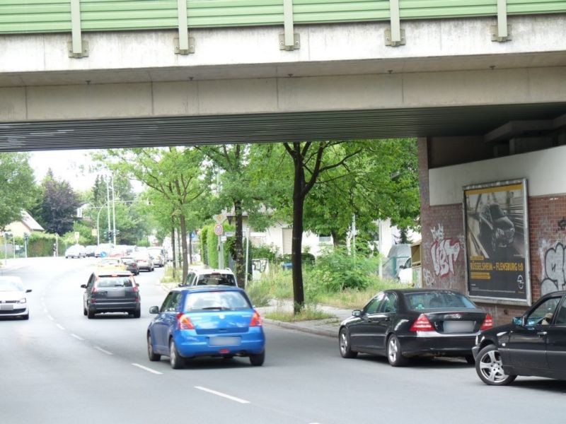 Klosterbuschweg,DB-Brücke, RichtungSeegefelder Weg