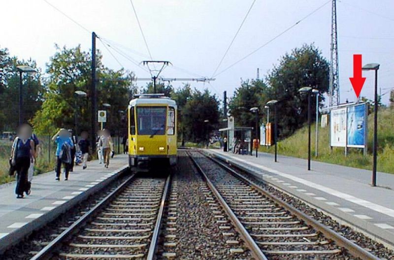 Rudower Chaussee,Bahndamm, HST , amS-Bf Adlershof