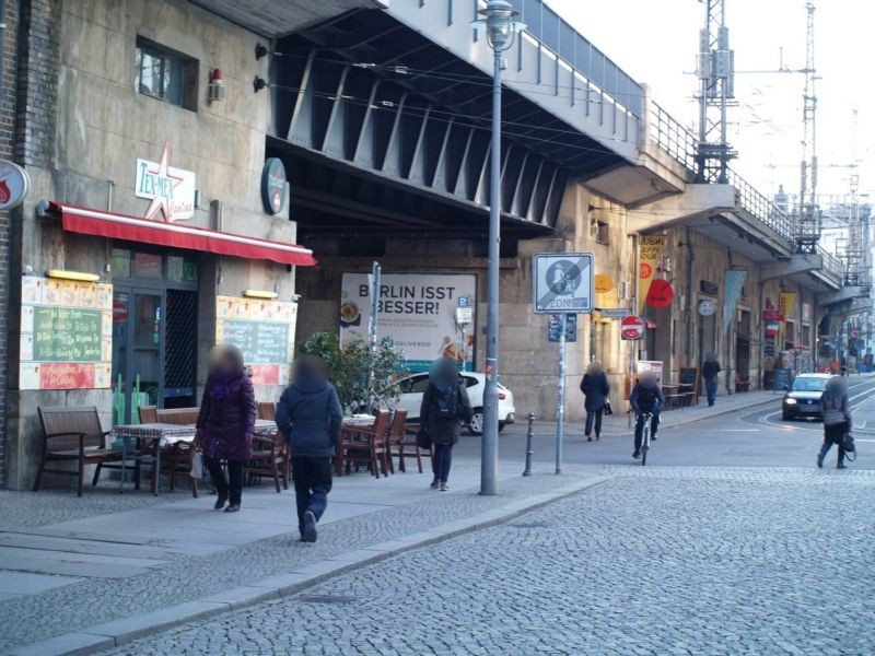 Planckstr., RichtungAm Weidendamm,DB-Brücke