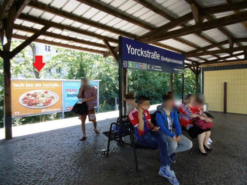 S-Bf Yorckstr.-Großg., HGL 2, Ri. Norden, 1.Sto.