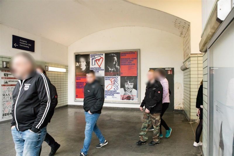 S-Bf Bellevue, EH, Ausgang Gerickesteg