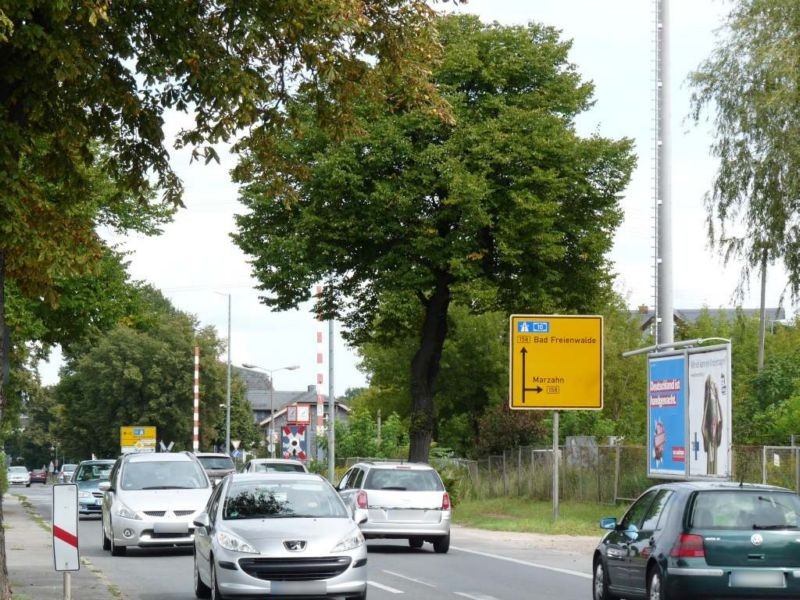 Ahrensfelder Chaussee/Zaun am S-Bf Ahrensfelde