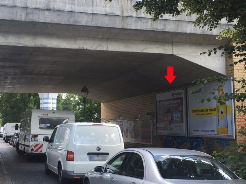 Tegeler Str.,DB-Brücke, RichtungFennstr.