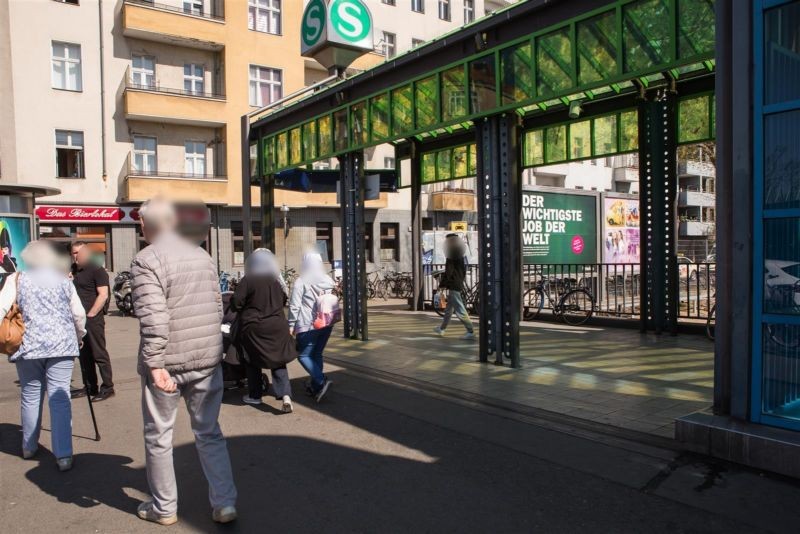 Hermannstr./Siegfriedstr. li. v. S-Bf/We.re.