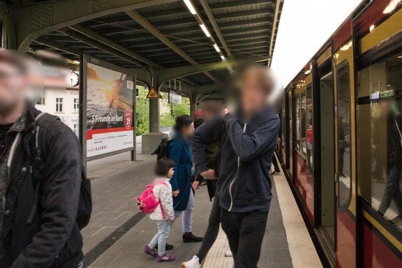 S-Bf Babelsberg, Bstg., Ri. Potsdam, 2. Sto.