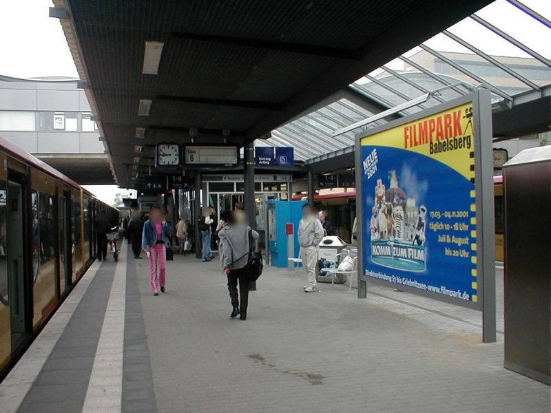 Hbf, Bstg. 6/7 Seite Gleis 6, 1. Sto.