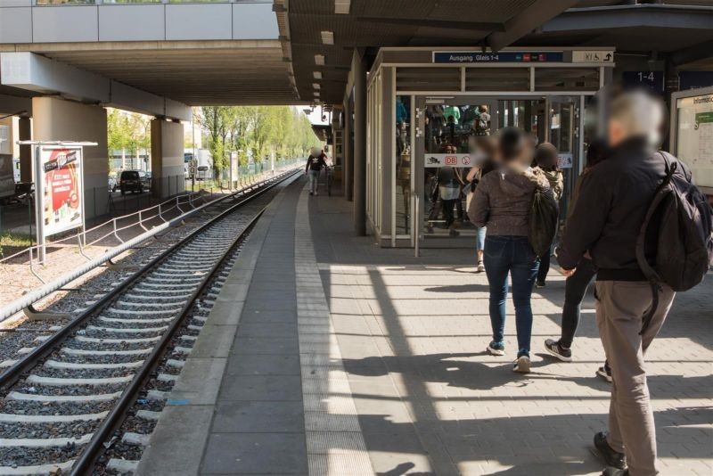 Hbf, HGL 7 geg. S-Bstg., 2.Sto.